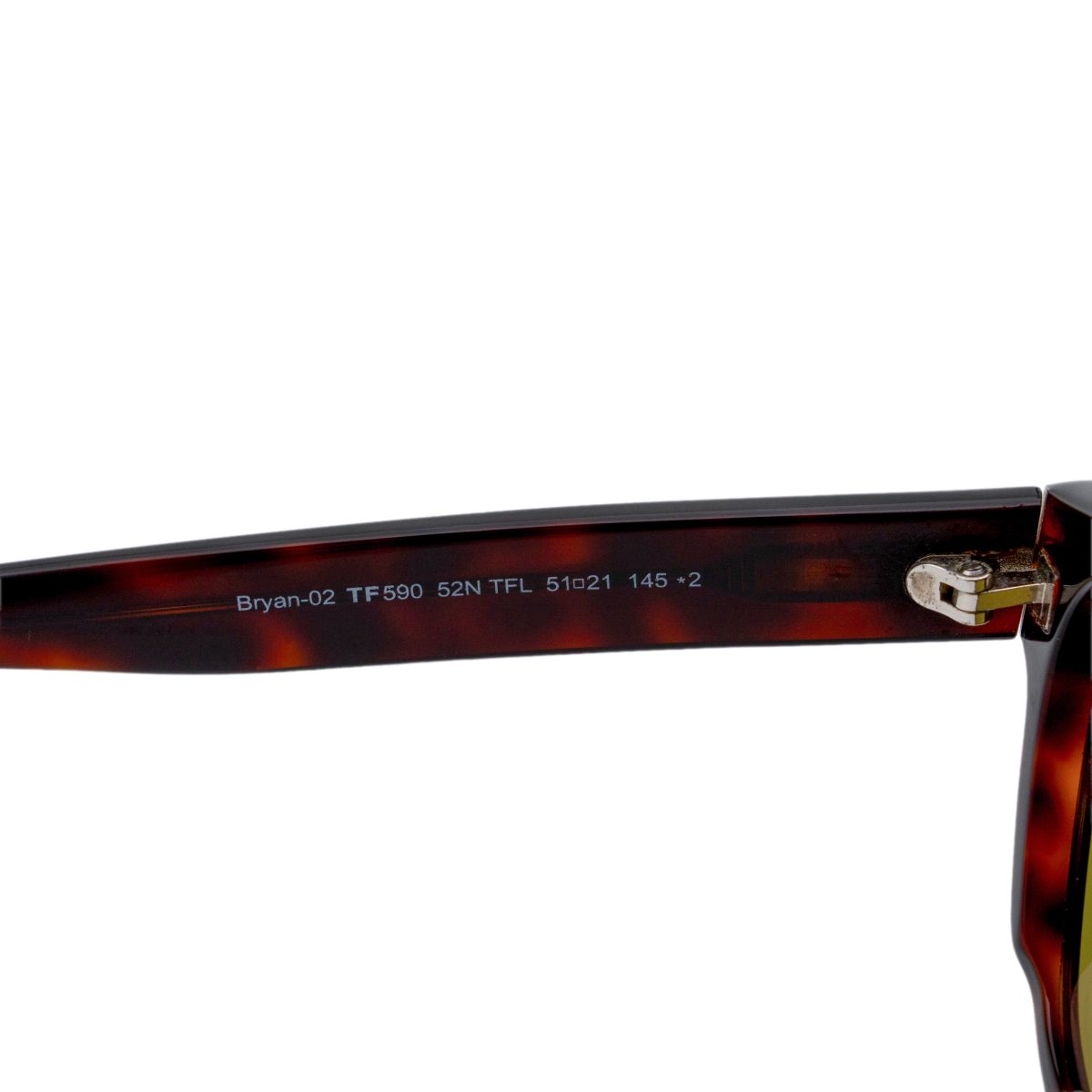 Tom Ford Bryan 02 Tortoise Brown Round Logo Y2K Sunglasses — photo 6
