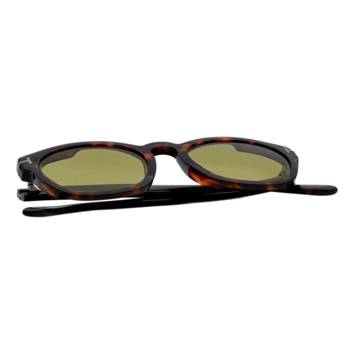 Tom Ford Bryan 02 Tortoise Brown Round Logo Y2K Sunglasses — photo 8