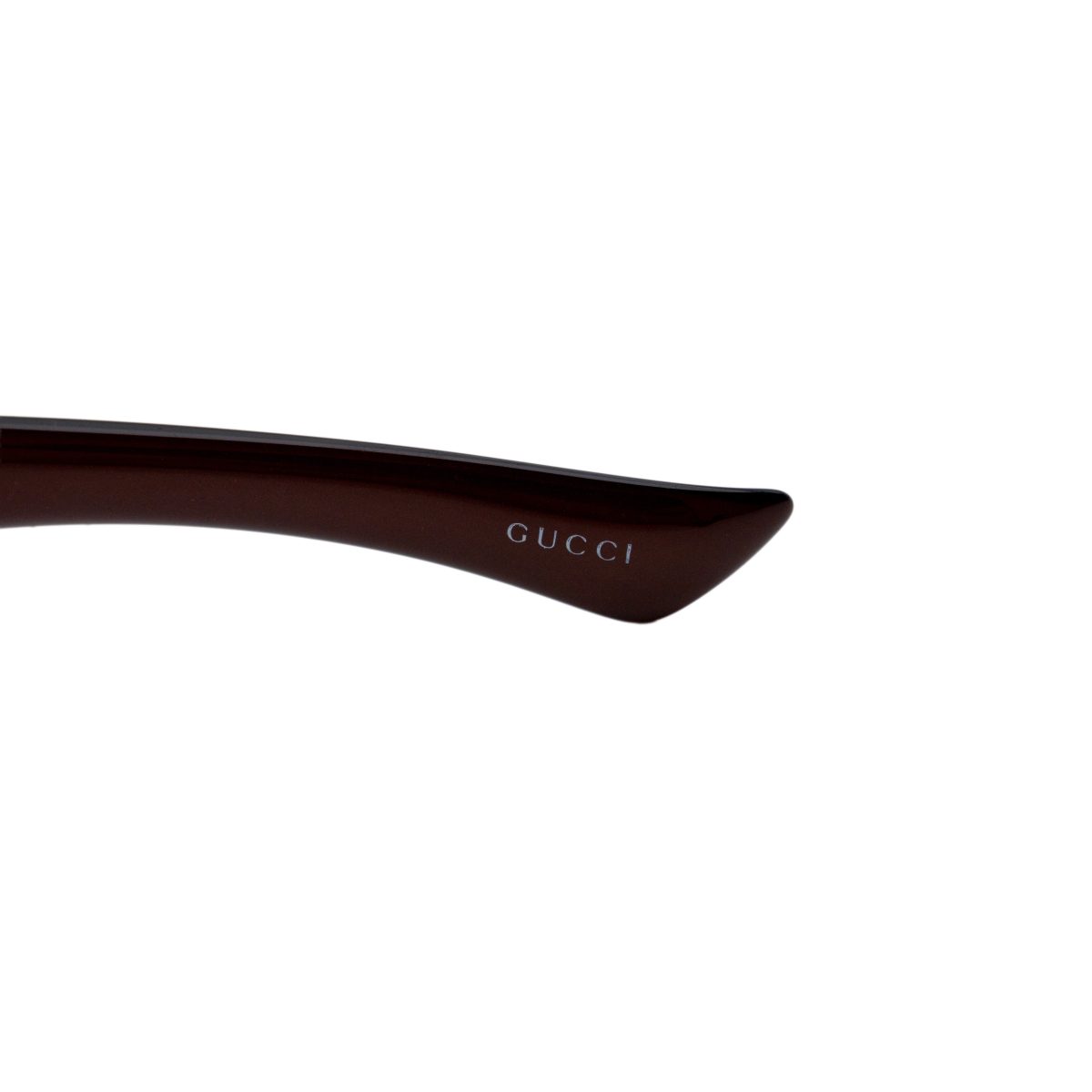 Gucci GG 1825 Oversized Shield Strass Logo Y2K Sunglasses — photo 6