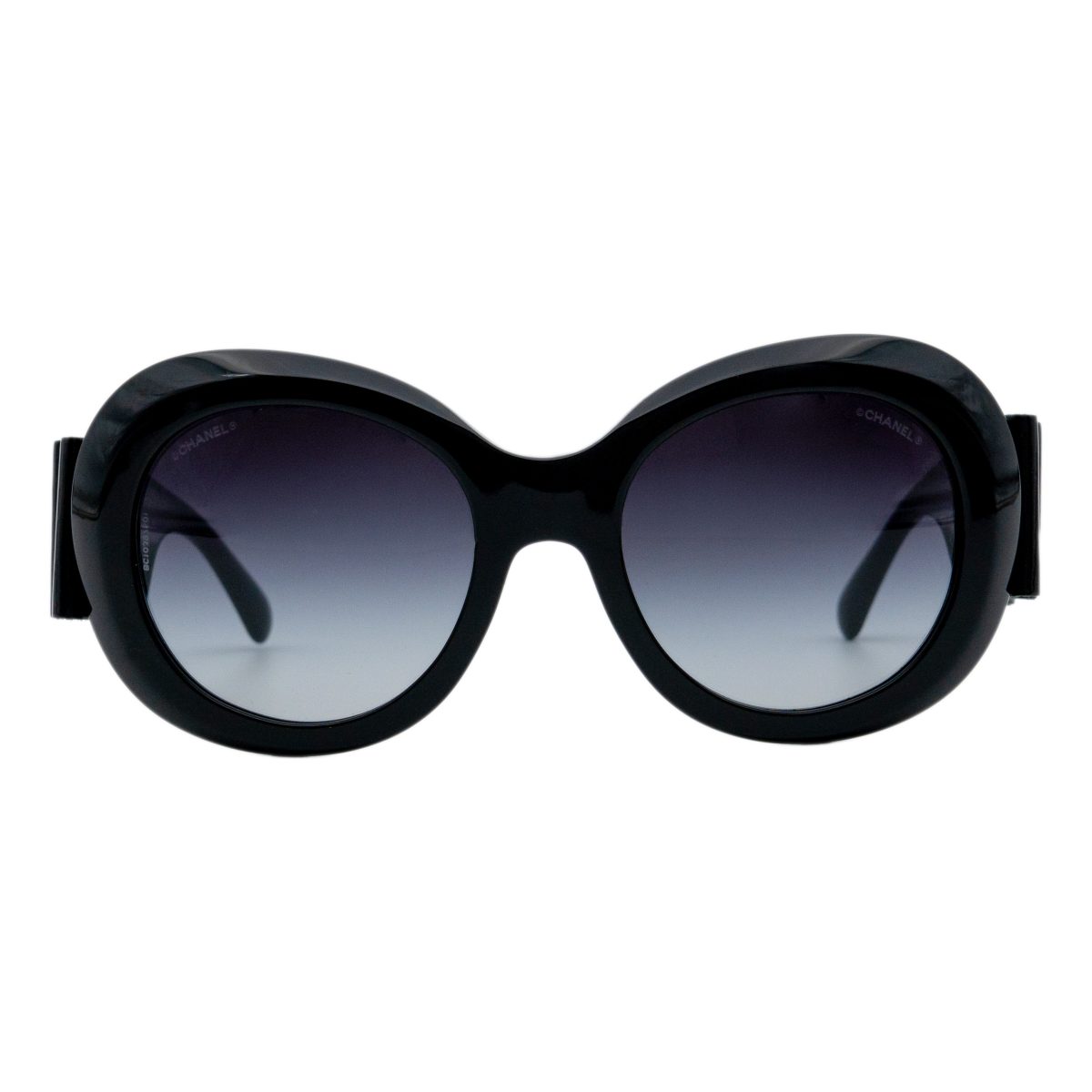 Chanel 5282 Black Round Gradient CC Logo Womens Sunglasses — photo 2