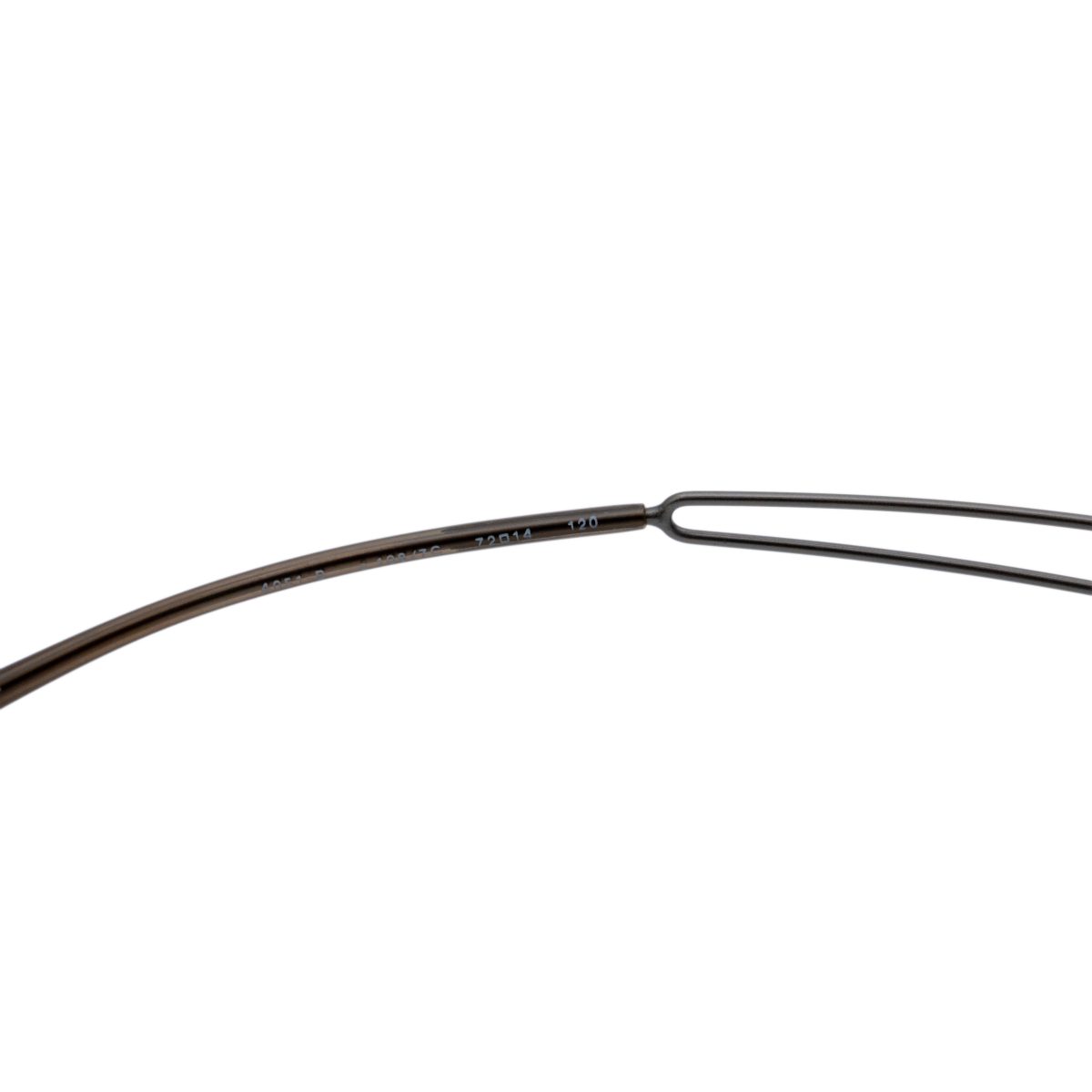 Vintage Chanel 4051 Gunmetal Rimless Crystal CC Sunglasses — photo 8