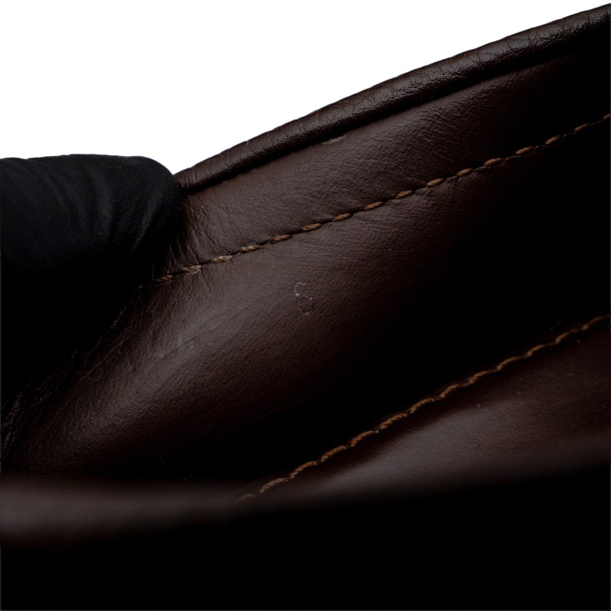 Louis Vuitton Mens Brown Leather Tassel Driver Shoes Loafers — photo 9