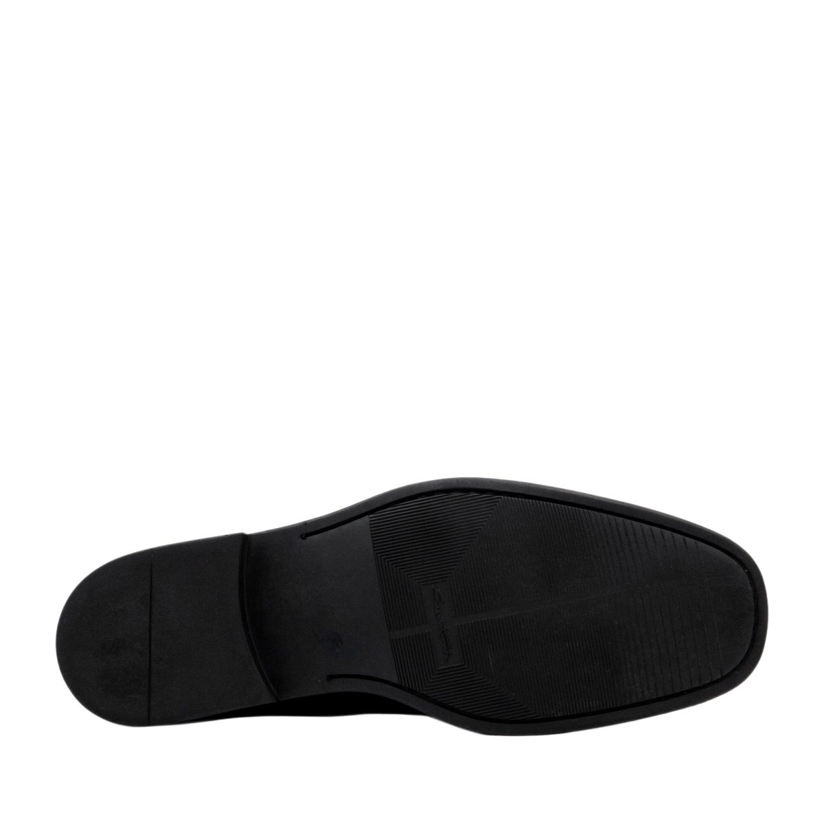 Santoni Mens Black Leather Brogue Cap Toe Derby Dress Shoes — photo 6