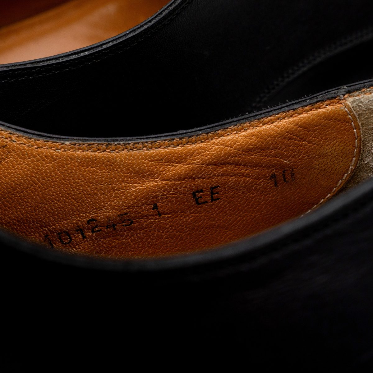 Santoni Mens Black Leather Brogue Cap Toe Derby Dress Shoes — photo 8