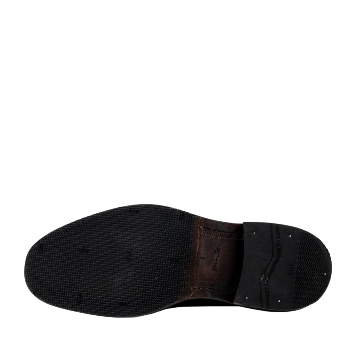 Louis Vuitton Paris Black Leather Baikal Derby Brogue Shoes — photo 5