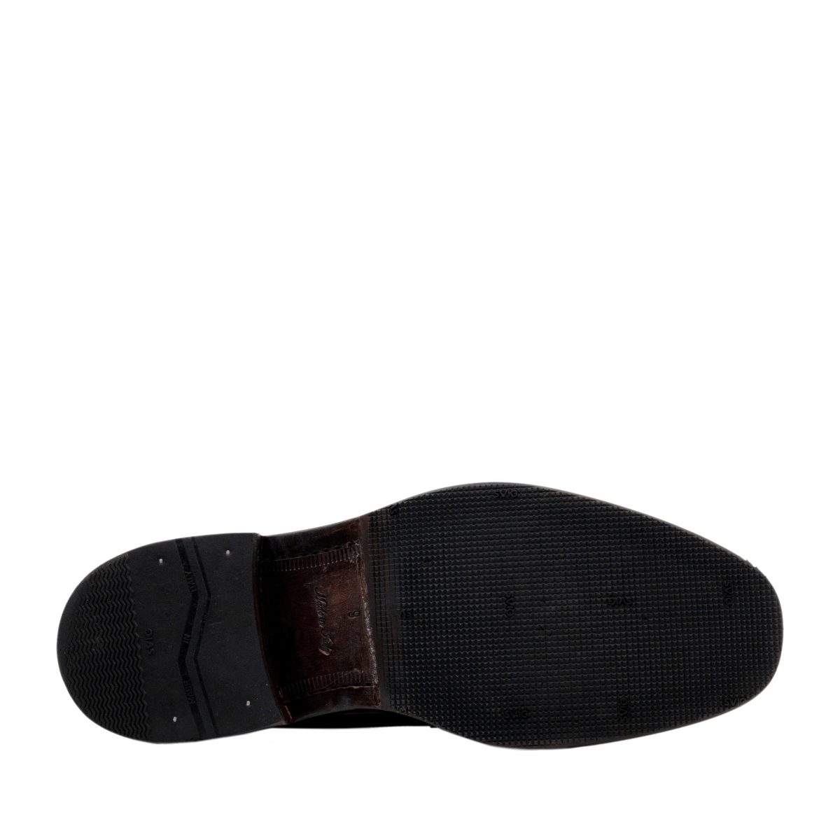 Louis Vuitton Paris Black Leather Baikal Derby Brogue Shoes — photo 6