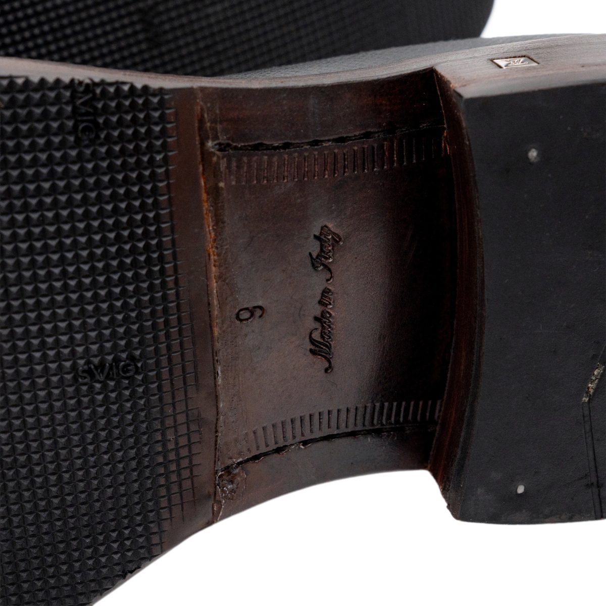 Louis Vuitton Paris Black Leather Baikal Derby Brogue Shoes — photo 7