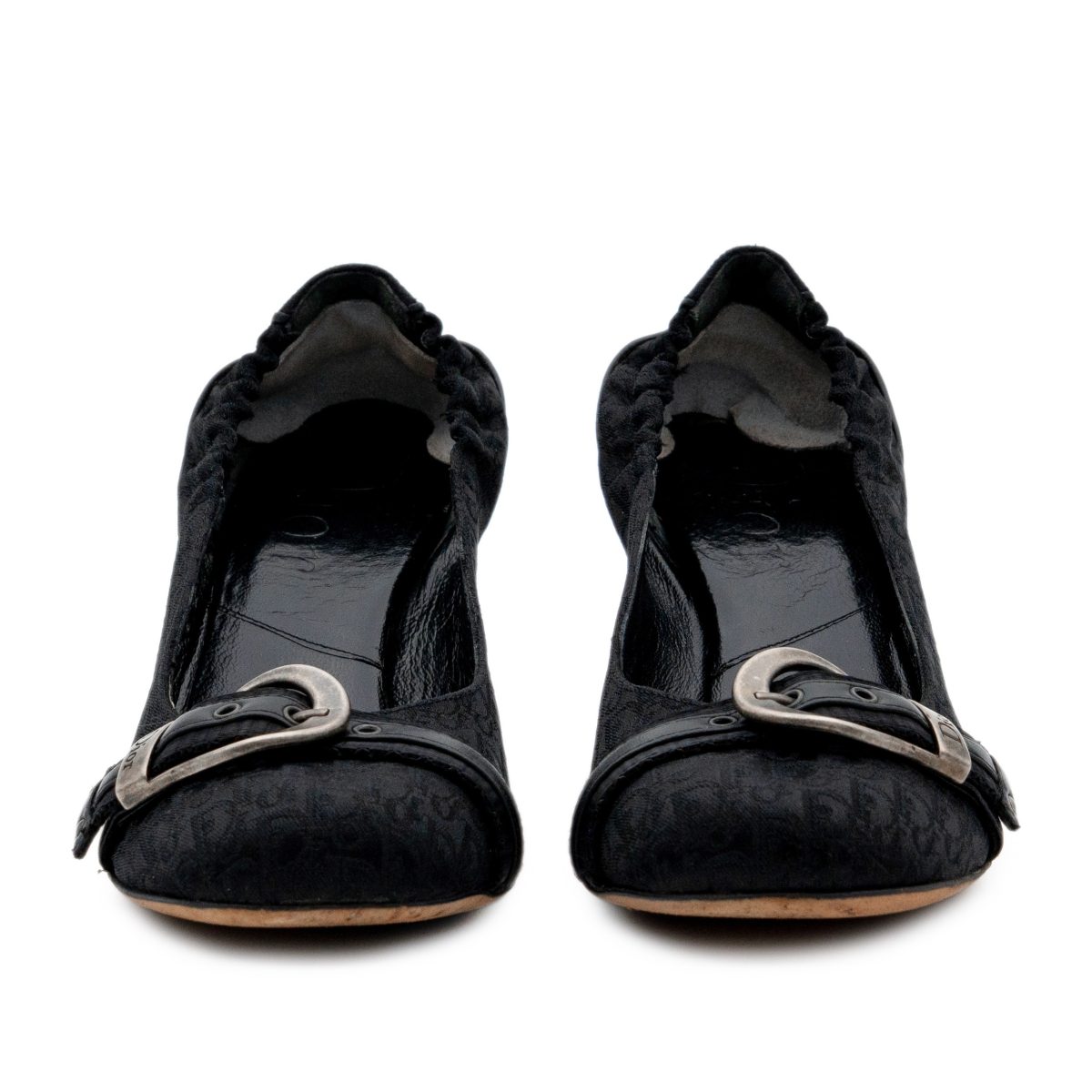 Dior Galliano Era Black Oblique Monogram Logo Pumps Heels — photo 2