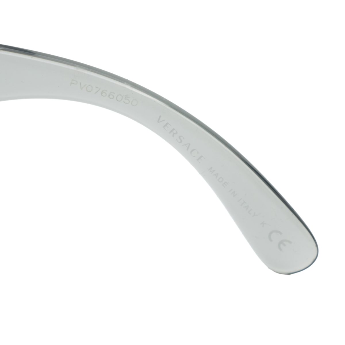 Versace MOD 4391 Silver Mirror Medusa Logo Shield Sunglasses — photo 6
