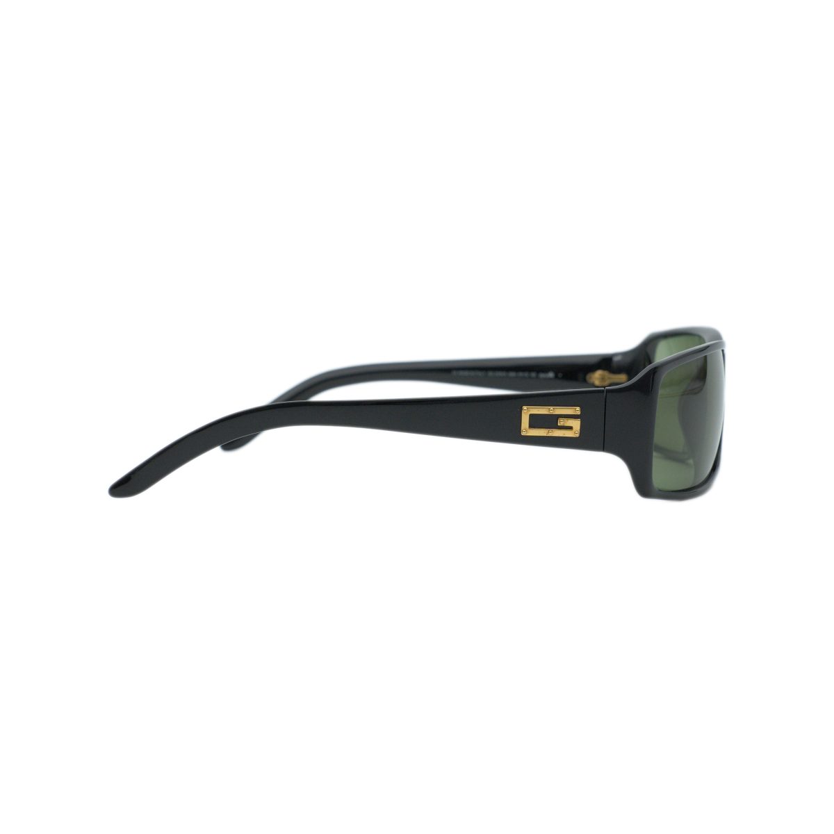 Vintage Gucci GG 2515 Black Wraparound Y2K Logo Sunglasses — photo 3