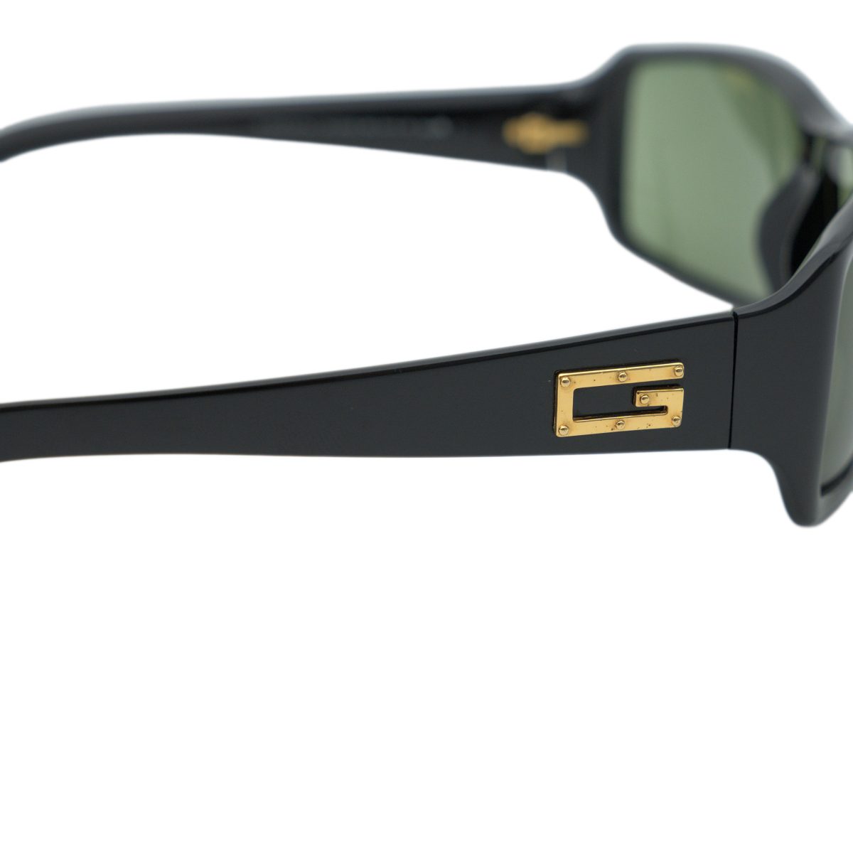 Vintage Gucci GG 2515 Black Wraparound Y2K Logo Sunglasses — photo 4