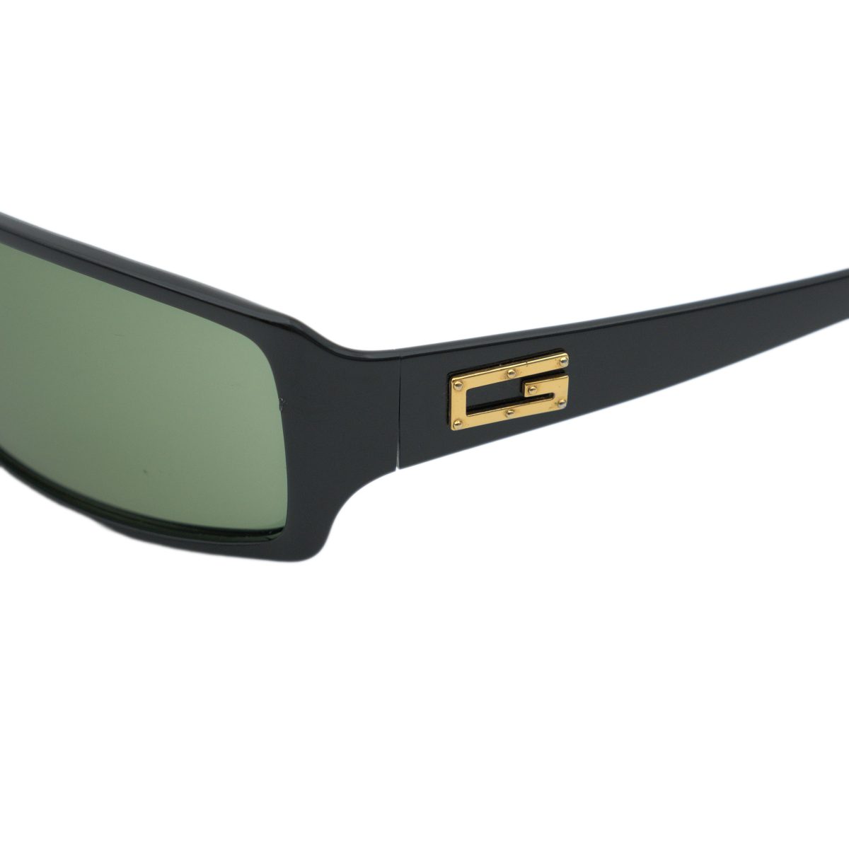 Vintage Gucci GG 2515 Black Wraparound Y2K Logo Sunglasses — photo 5