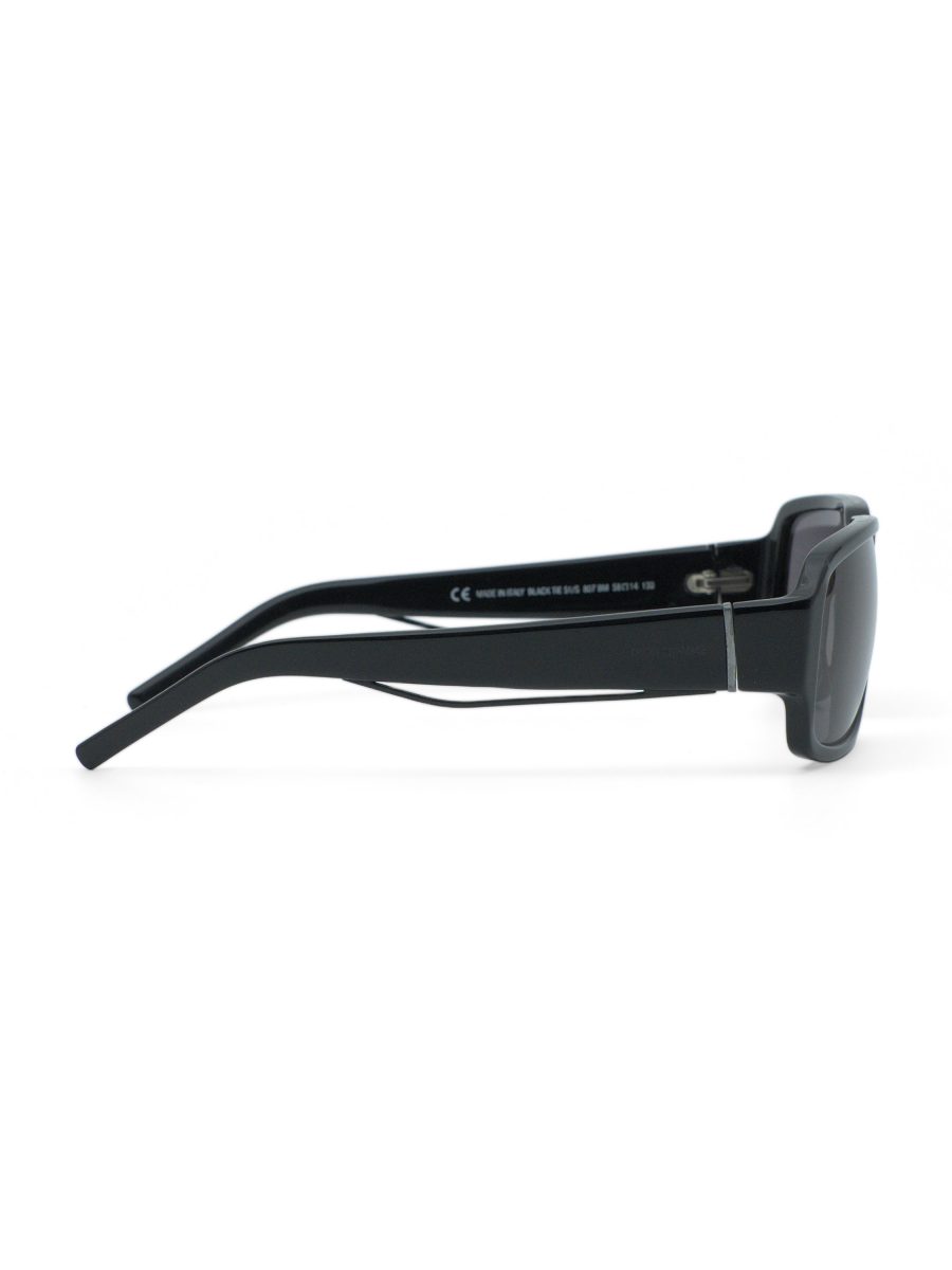 Dior Homme Black Tie 51 Black Gold Bar CD Logo Sunglasses — photo 3