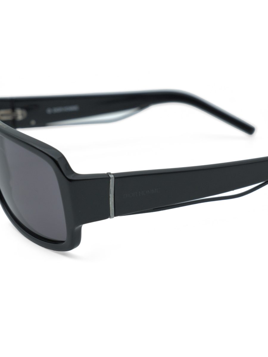 Dior Homme Black Tie 51 Black Gold Bar CD Logo Sunglasses — photo 5