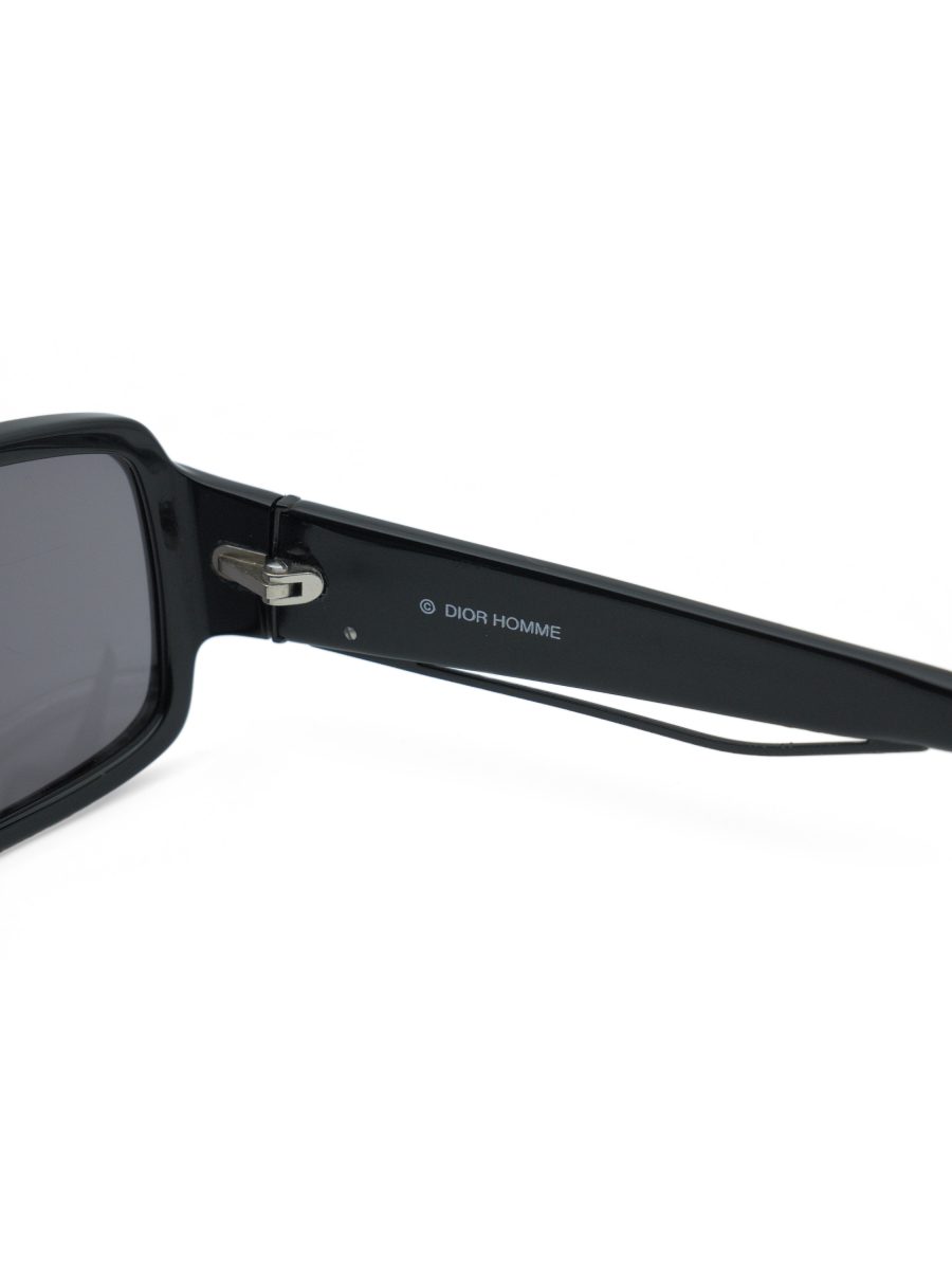 Dior Homme Black Tie 51 Black Gold Bar CD Logo Sunglasses — photo 7