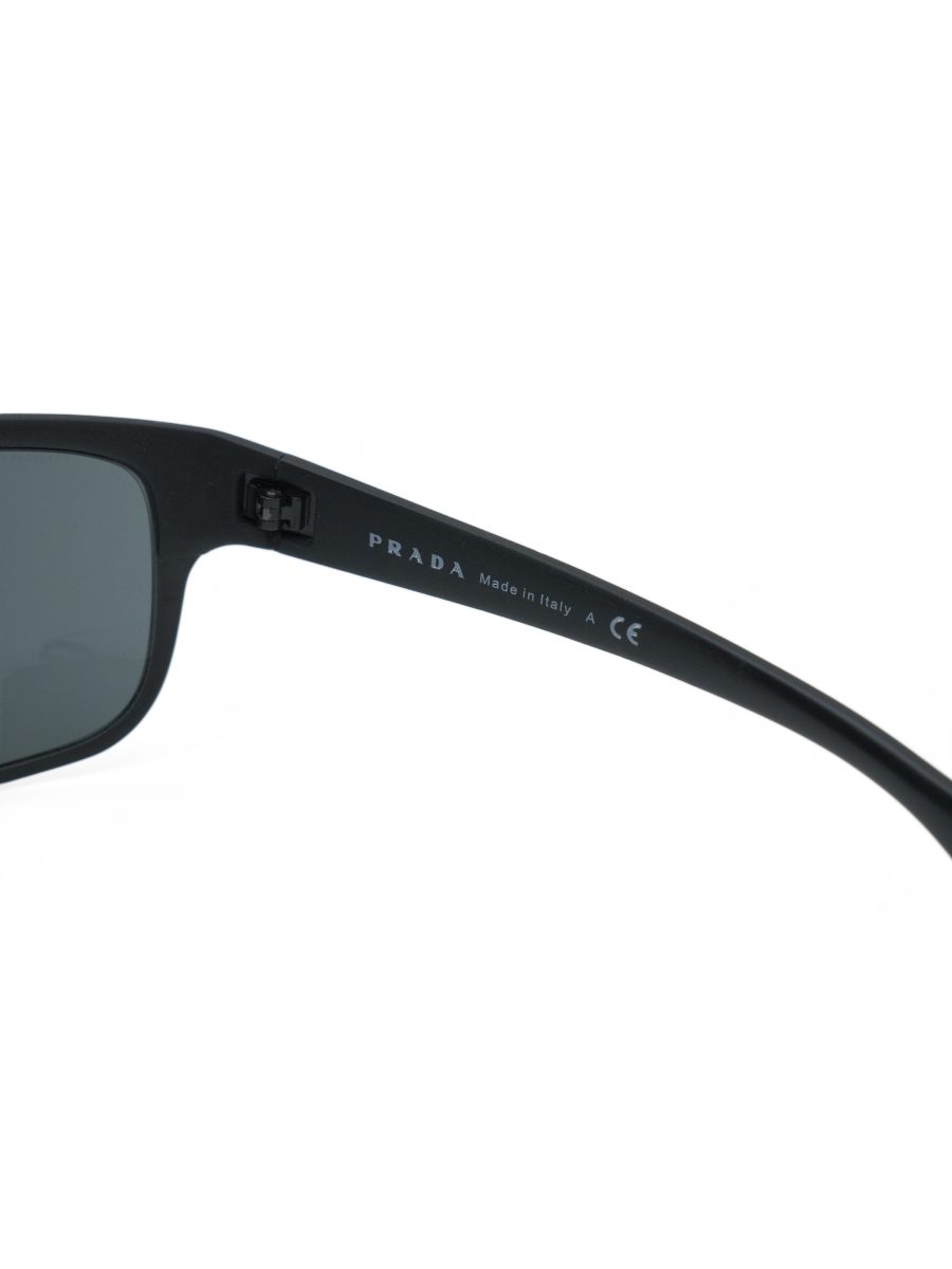 Prada Linea Rossa SPS 50Q Black Logo Mens Sport Sunglasses — photo 6