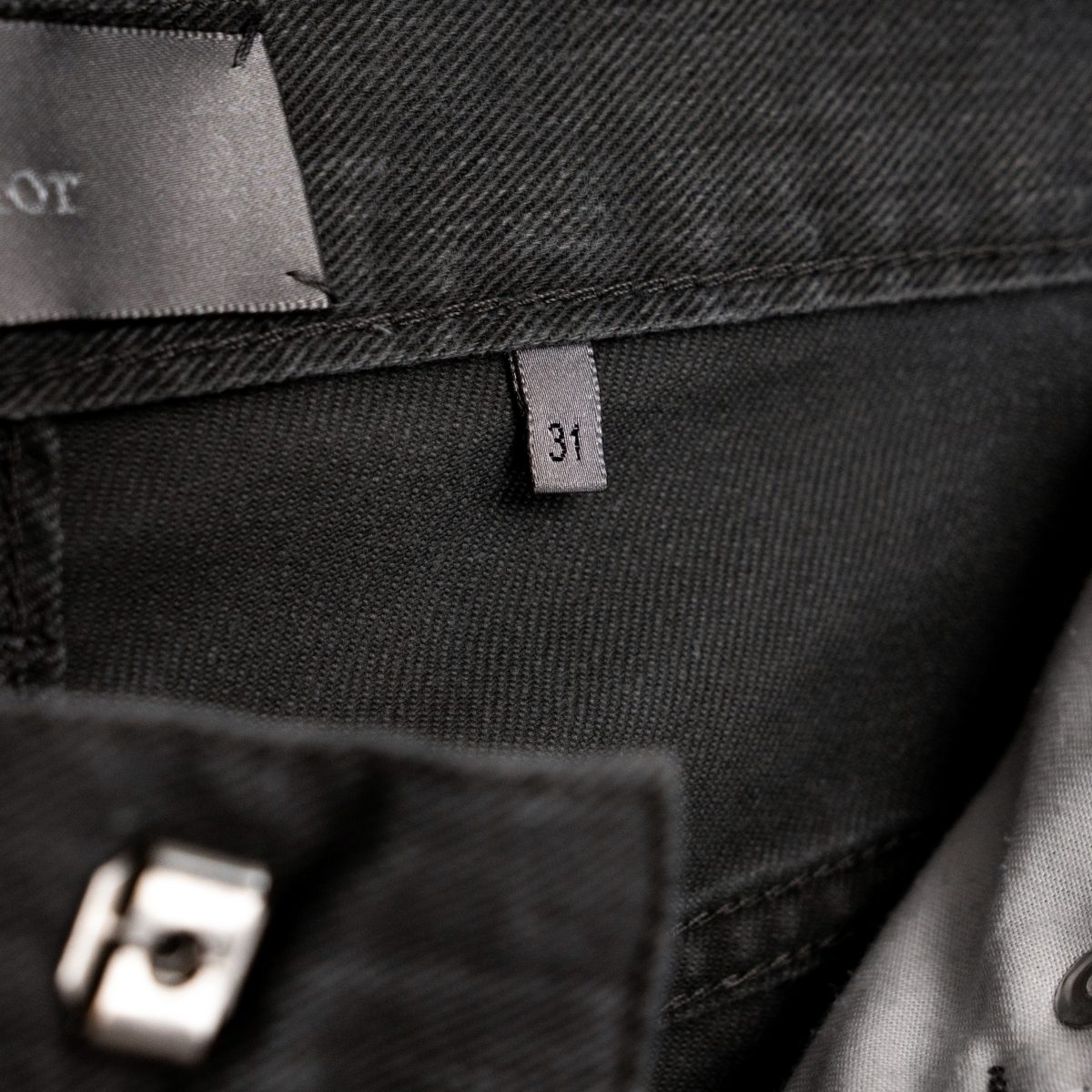Vintage Dior KVA Era Gray Washed Denim CD Logo Mens Jeans — photo 8