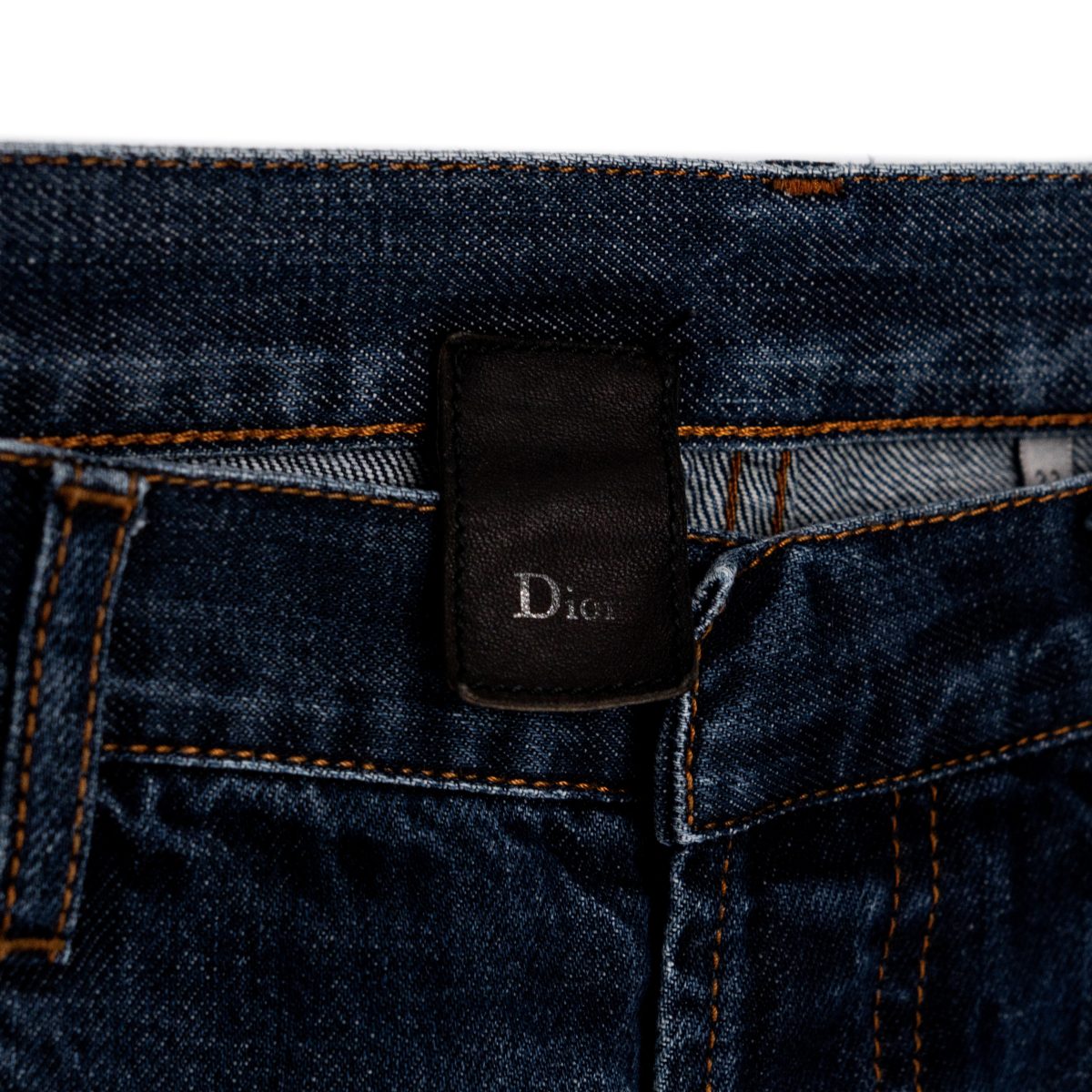 Dior Homme AW07 Hedi Era Indigo Denim Straight Jeans Pants — photo 4