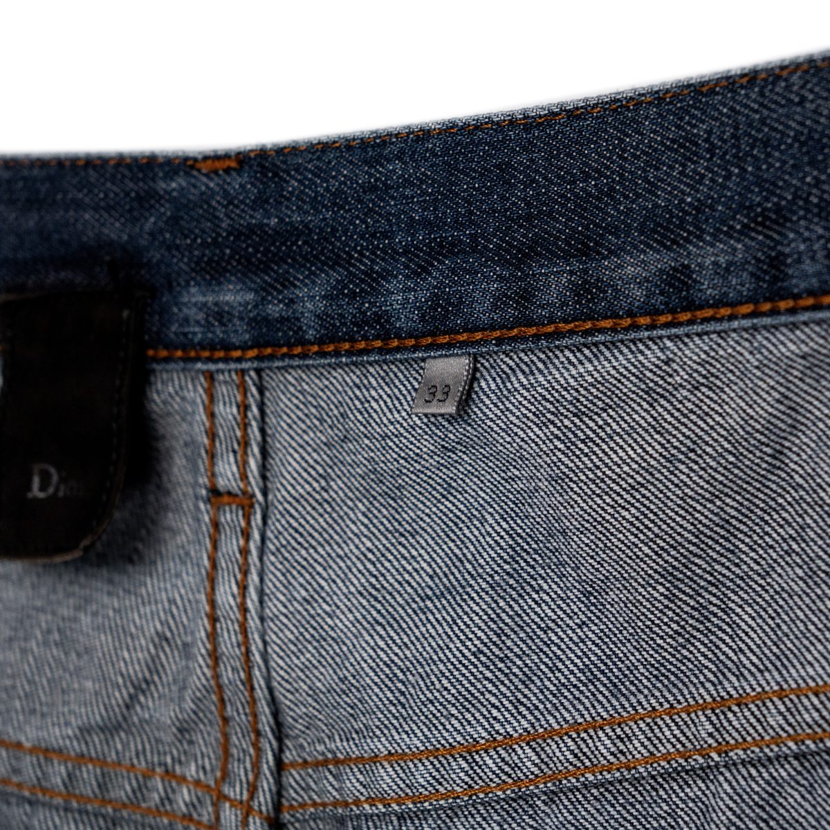 Dior Homme AW07 Hedi Era Indigo Denim Straight Jeans Pants — photo 9