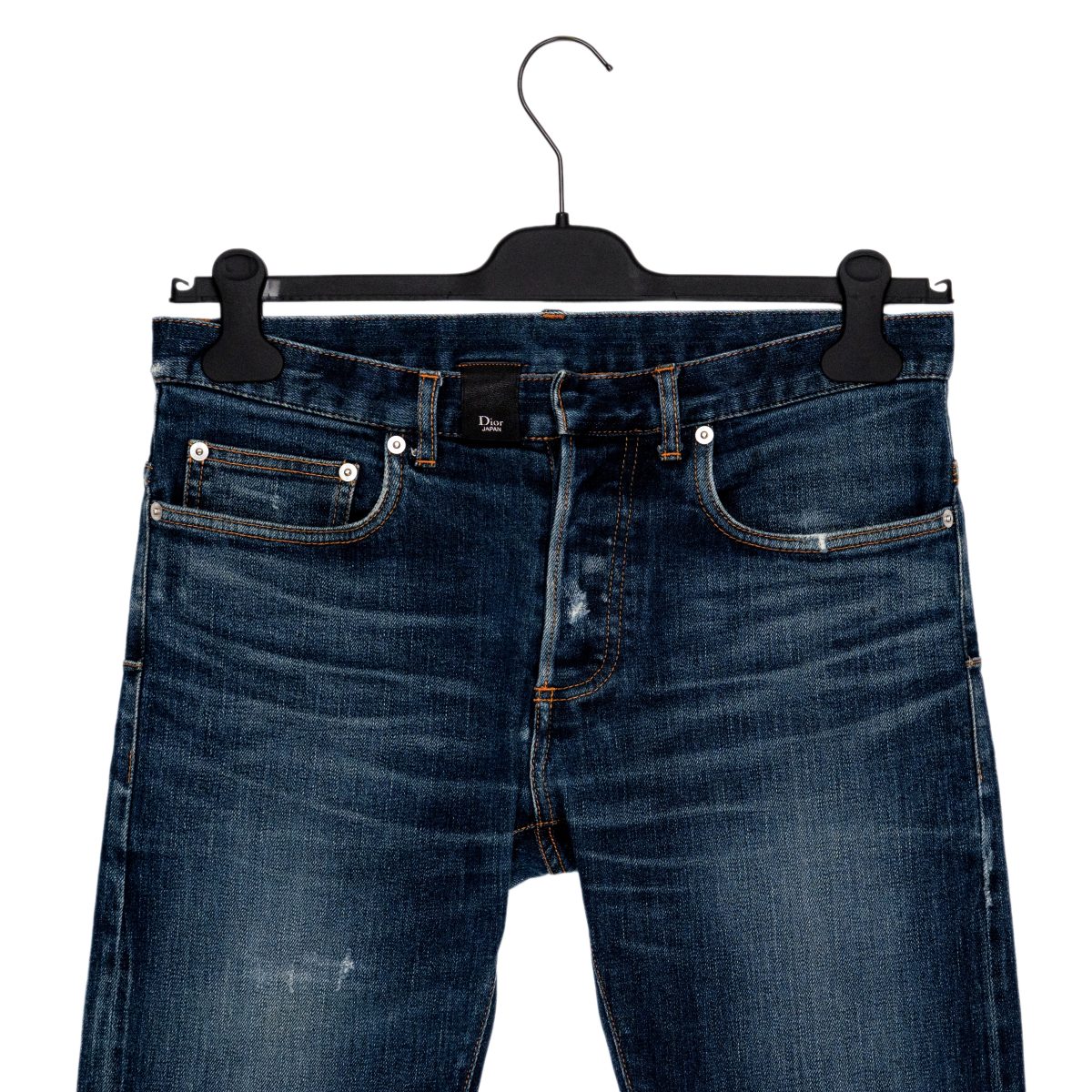 Dior Homme SS13 KVA Era Indigo Distressed Denim Jeans Pants — photo 3