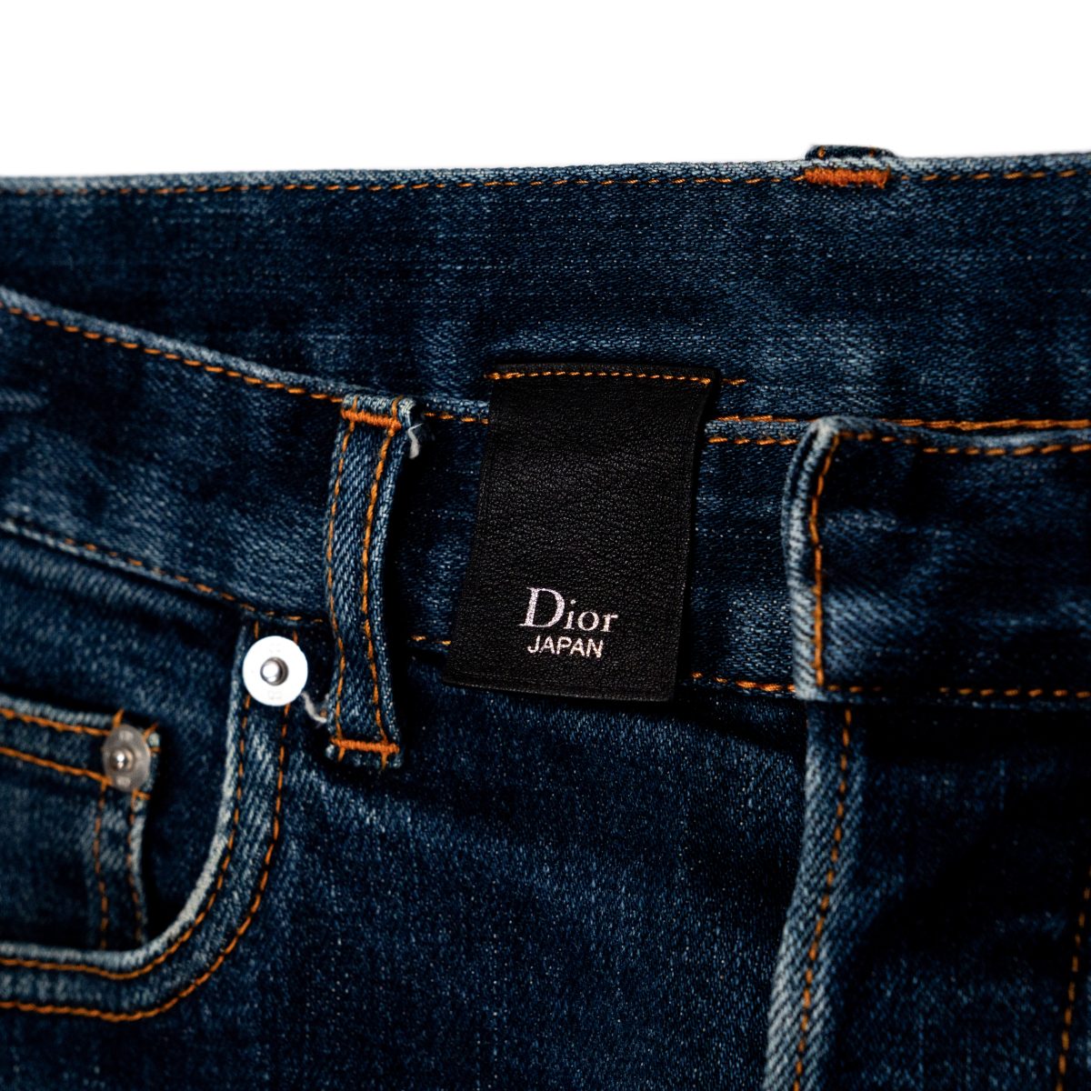 Dior Homme SS13 KVA Era Indigo Distressed Denim Jeans Pants — photo 5