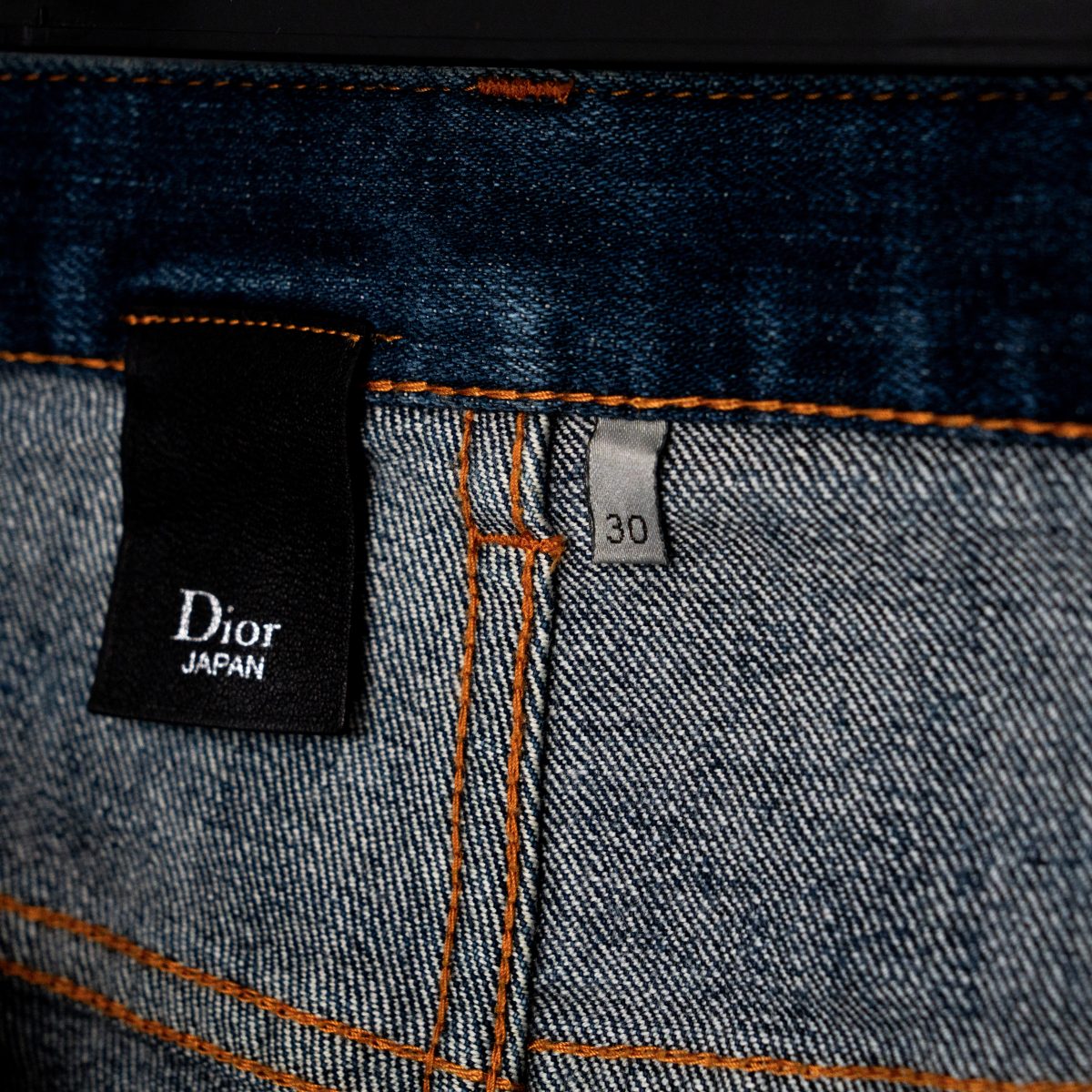Dior Homme SS13 KVA Era Indigo Distressed Denim Jeans Pants — photo 14