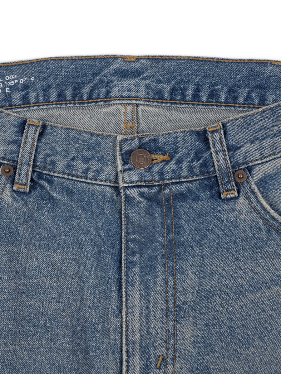 Celine Hedi Slimane Light Wash Raw Denim Mens Jeans Size M — photo 4