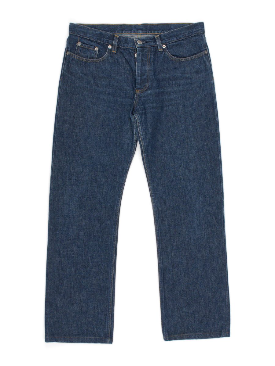 Vintage Helmut Lang Indigo Denim Button Fly Jeans Size S