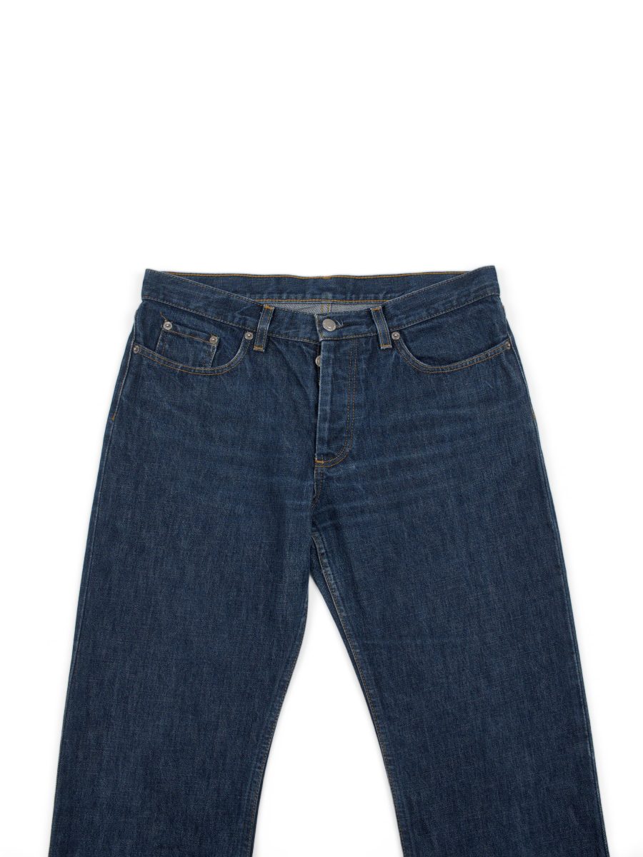 Vintage Helmut Lang Indigo Denim Button Fly Jeans Size S — photo 3