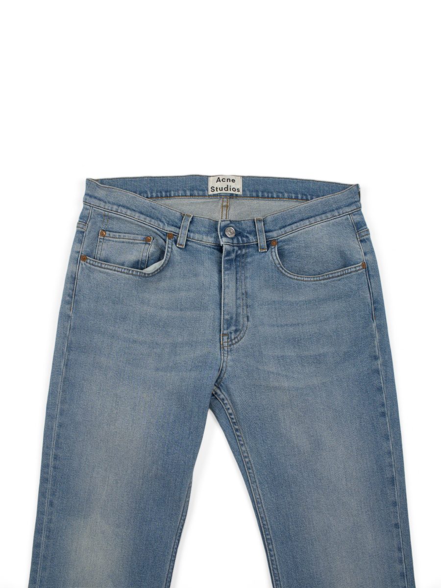Acne Studios Ace Light Blue Denim Mens Jeans Pants Size L — photo 3