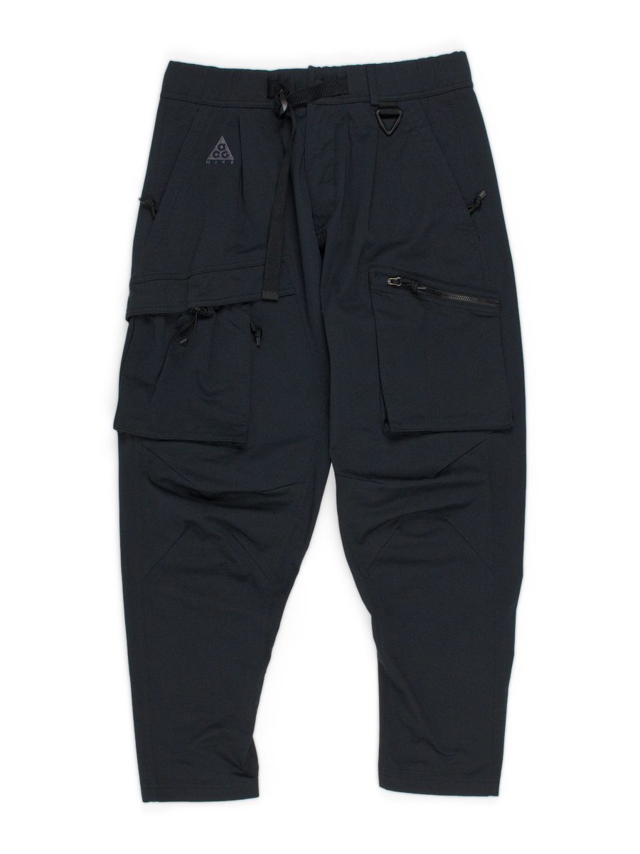 Nike ACG Black Woven Belted Mens Cargo Trouser Pants Size S