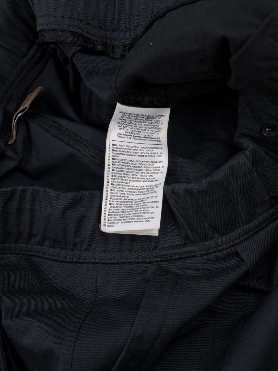 Nike ACG Black Woven Belted Mens Cargo Trouser Pants Size S — photo 10