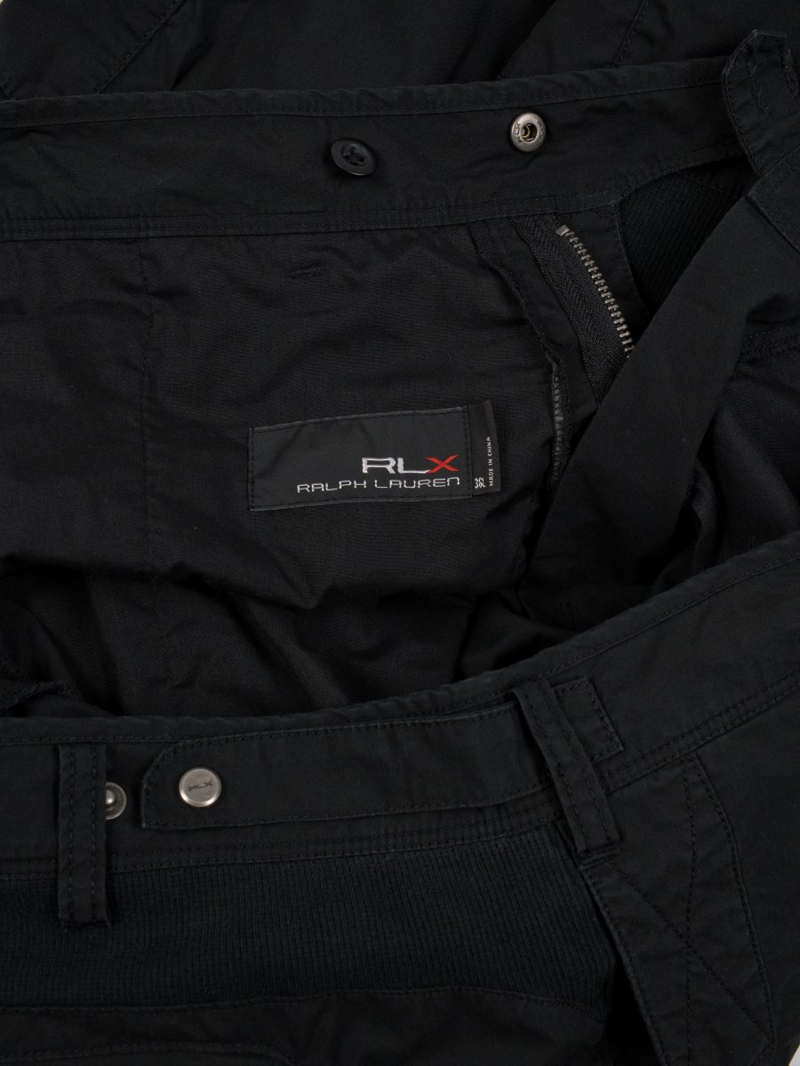 Vintage Polo Ralph Lauren RLX Black Cargo Pants Size XL — photo 9