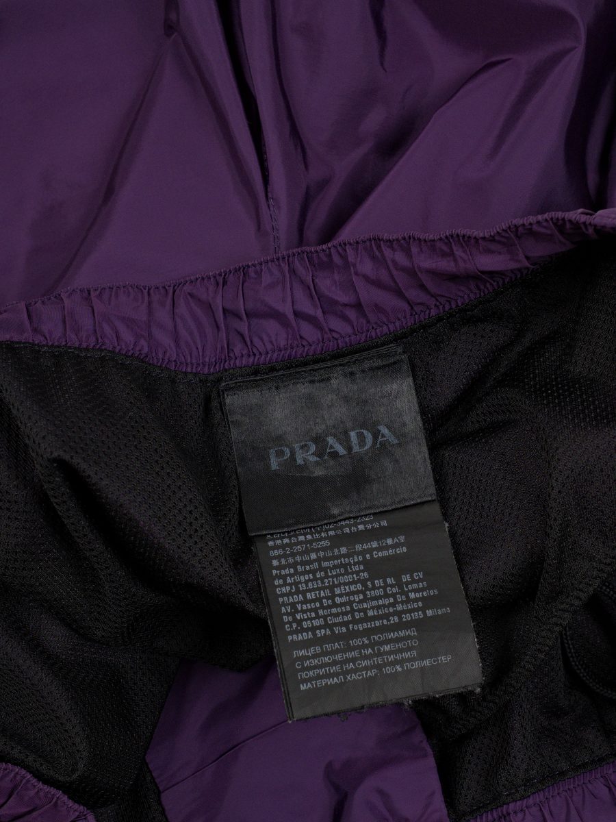 Prada Linea Rossa Purple Nylon Swim Shorts Trunks Size L — photo 8