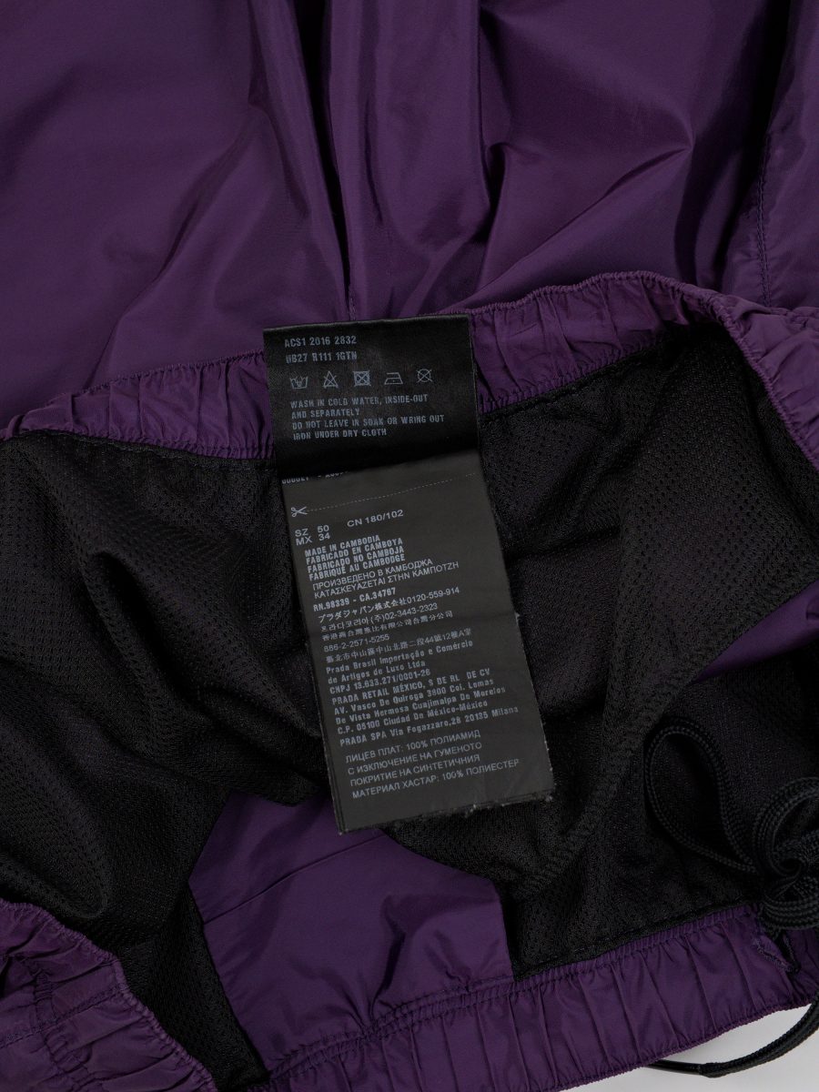 Prada Linea Rossa Purple Nylon Swim Shorts Trunks Size L — photo 9