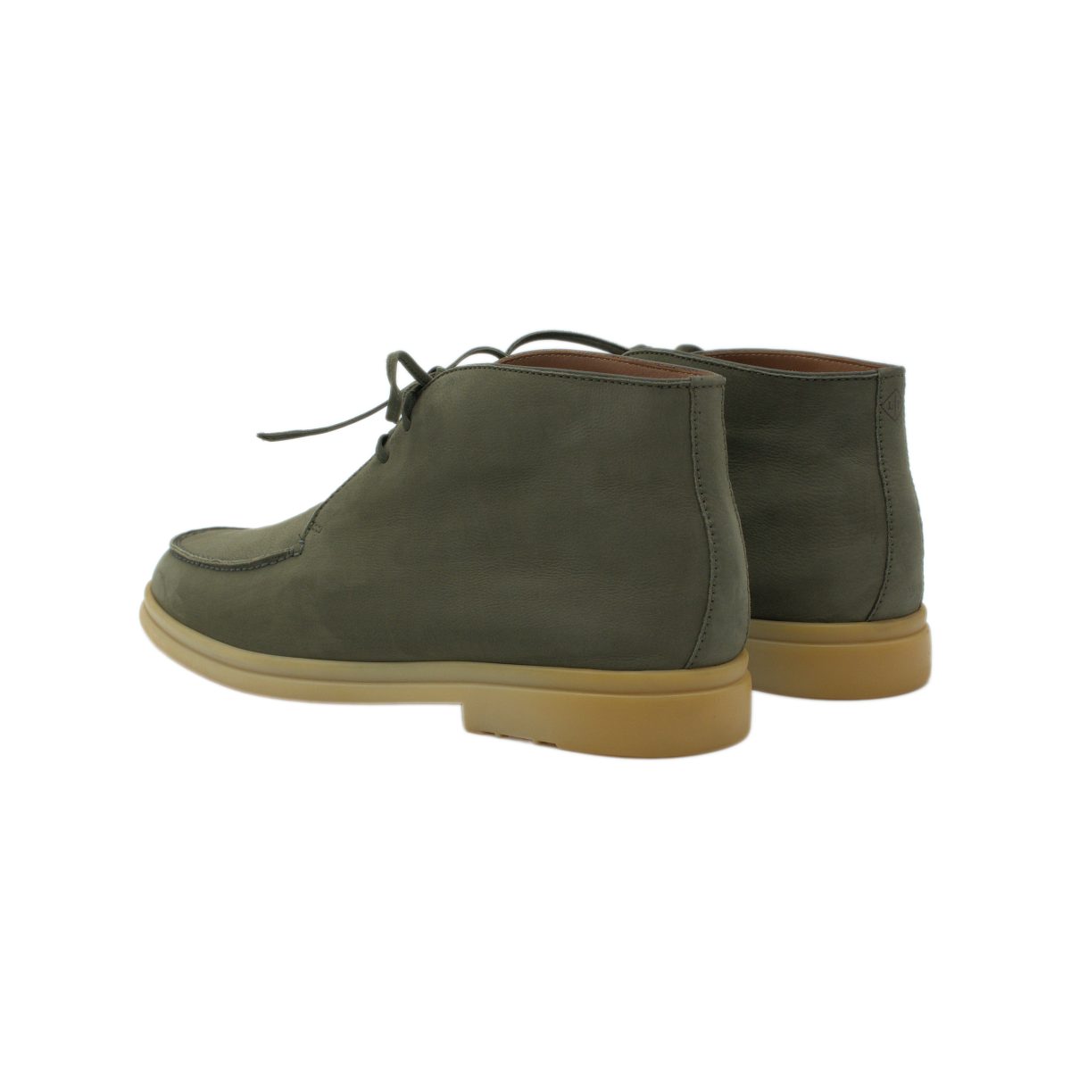 Loro Piana Walk and Walk Nubuck Olive Khaki Chukka Boots — photo 4