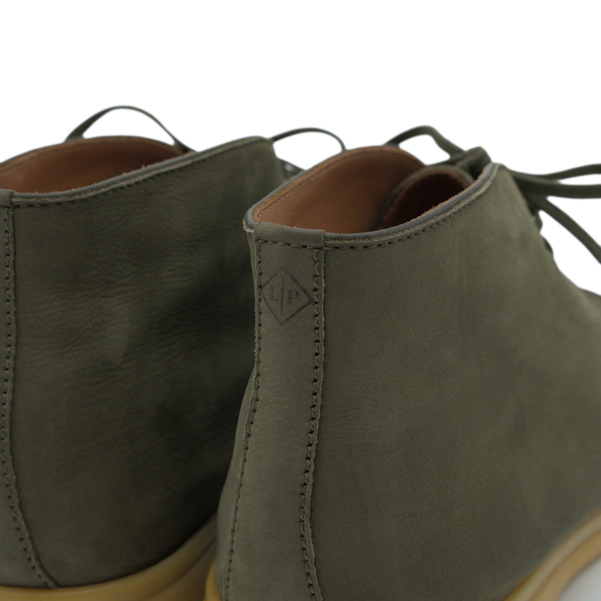 Loro Piana Walk and Walk Nubuck Olive Khaki Chukka Boots — photo 6