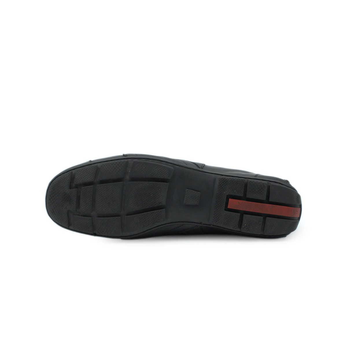 Vintage Prada Linea Rossa Montecarlo Black Leather Sneakers — photo 8