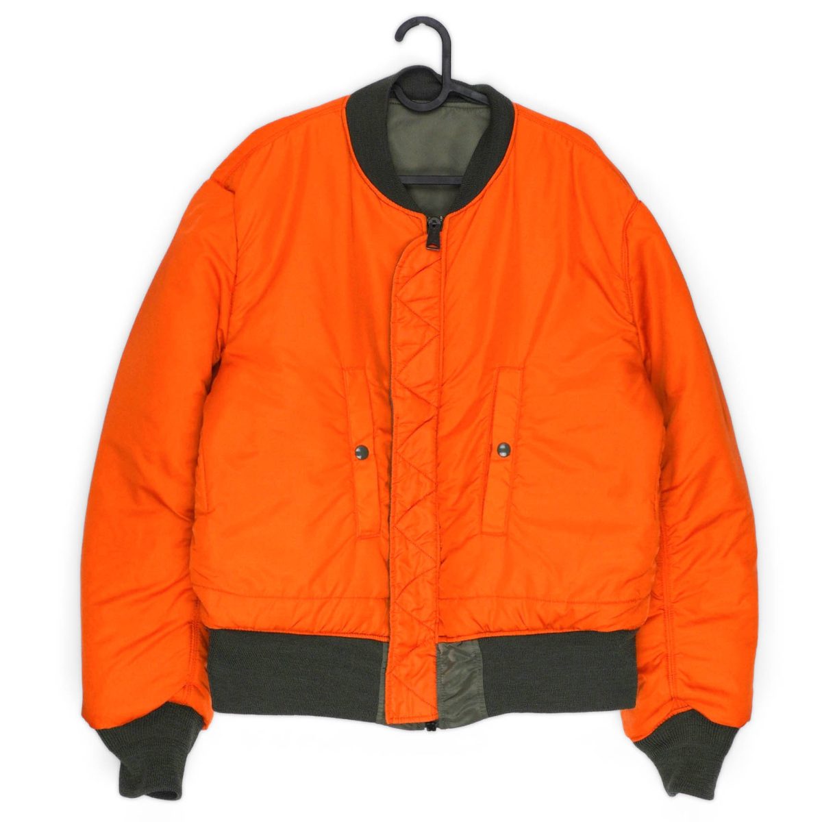 Vintage Alpha Industries MA-1 Reversible USA Bomber Jacket — photo 9
