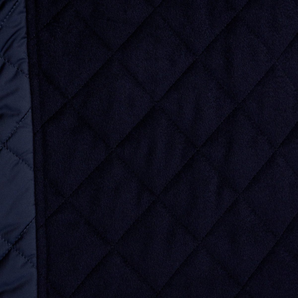Brioni Navy Quilted Leather Trim Wool Back Gilet Vest Size M — photo 9