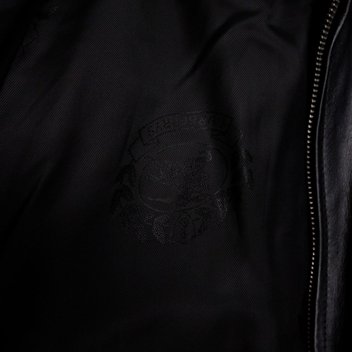 Levi's Black Leather A-2 Flight Bomber Jacket Mens Size L — photo 8