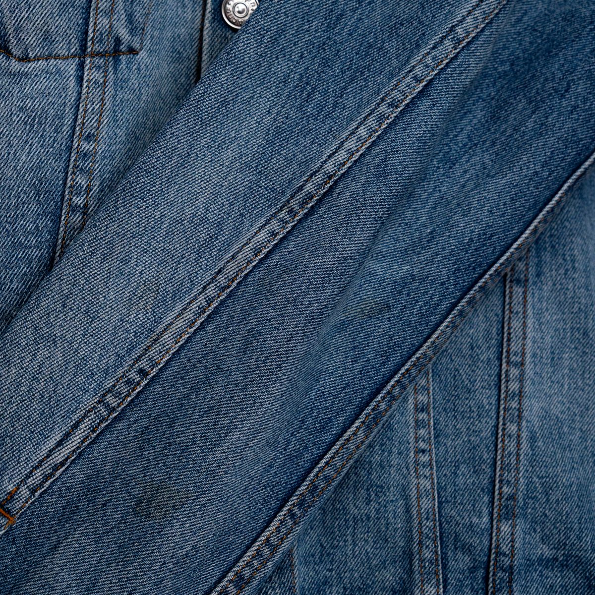 Acne Studios Who Blue Washed Denim Trucker Jacket Size M — photo 8