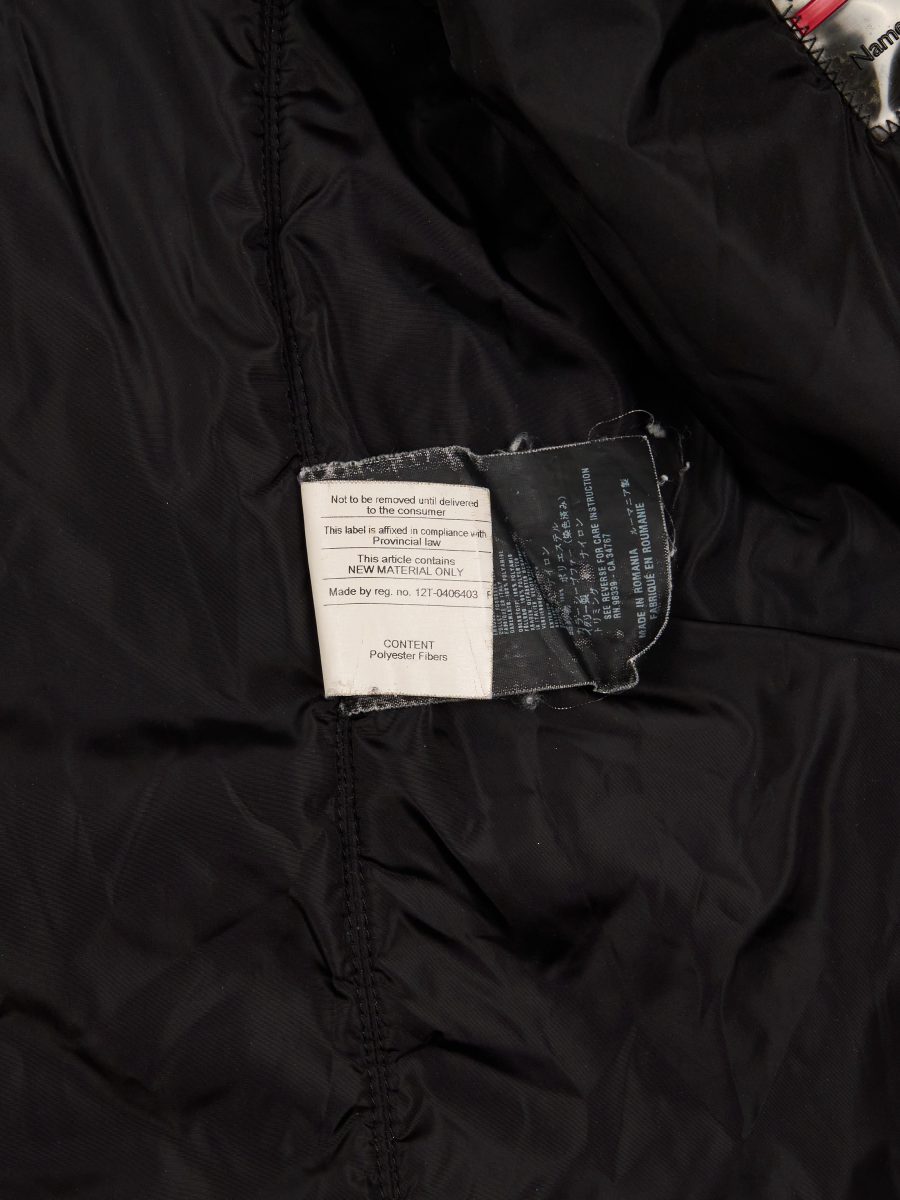 Vintage Prada Sport Nylon Sheep Fur Collar Car Coat Size XXL — photo 16