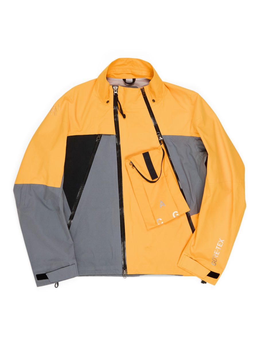 Nike ACG NikeLab Deploy Orange Gore-Tex Shell Jacket Size S
