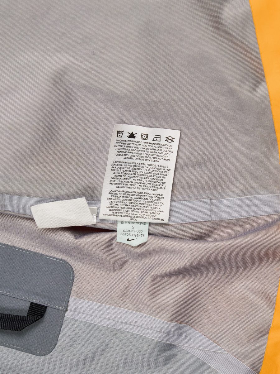 Nike ACG NikeLab Deploy Orange Gore-Tex Shell Jacket Size S — photo 15