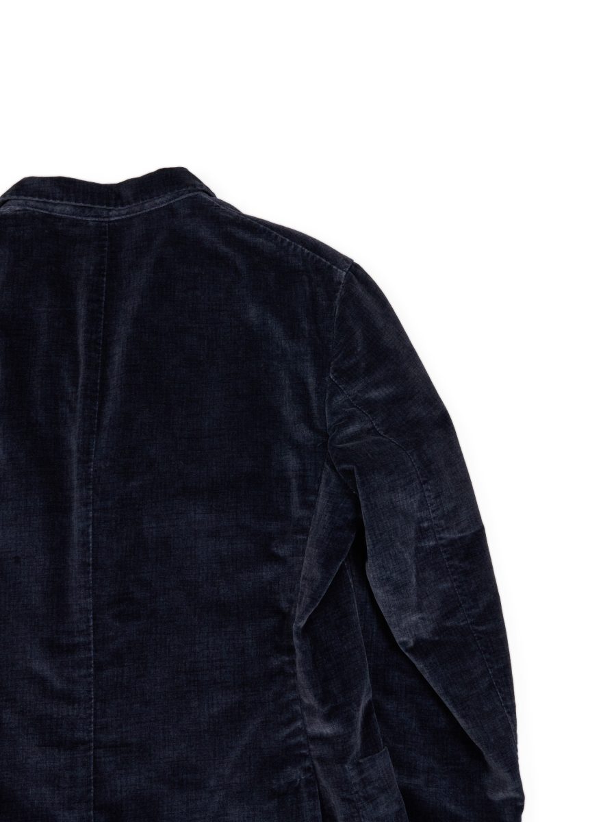 Boglioli K Jacket Navy Cotton Velvet Blazer Jacket Size M — photo 7