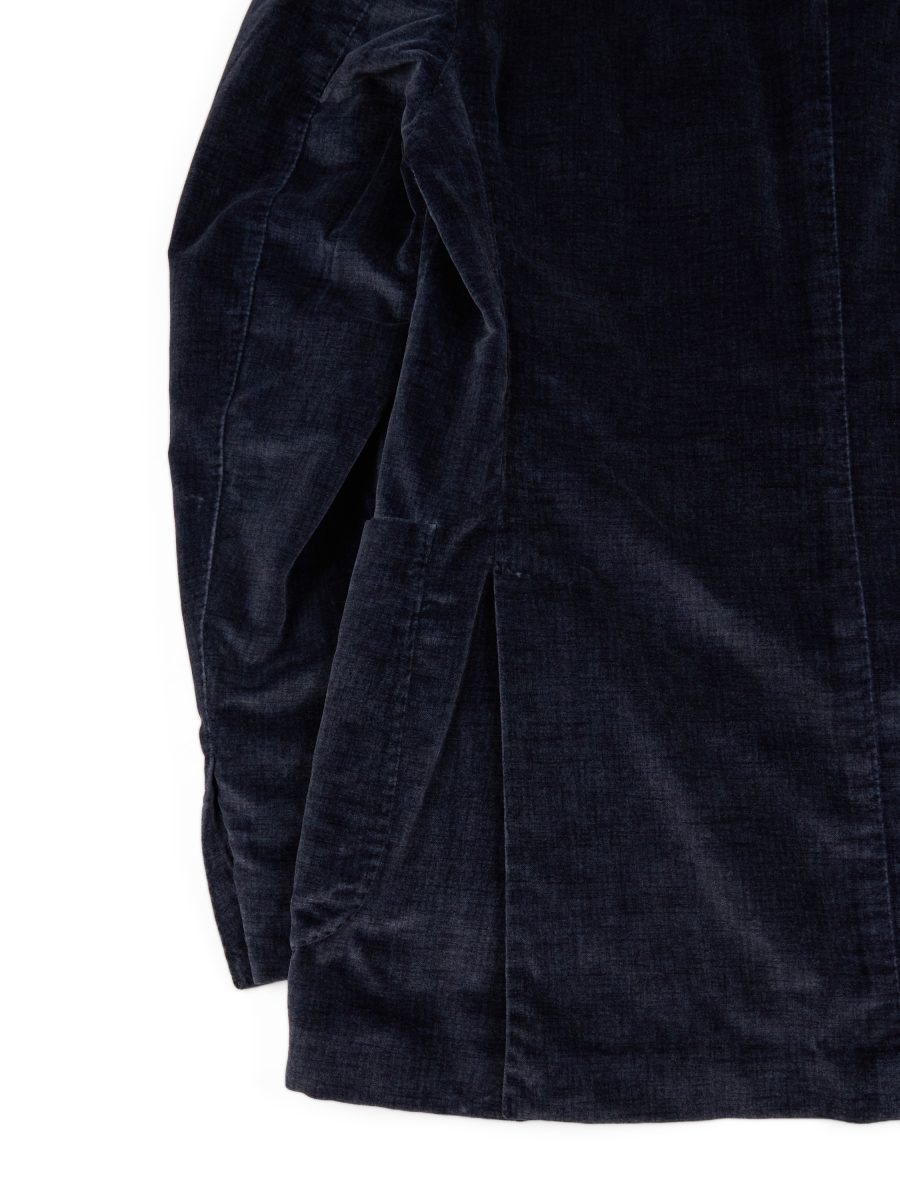 Boglioli K Jacket Navy Cotton Velvet Blazer Jacket Size M — photo 8