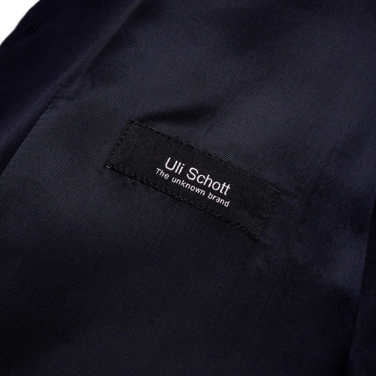 Uli Schott Navy Zegna Traveller Wool Mens Waistcoat Vest — photo 7