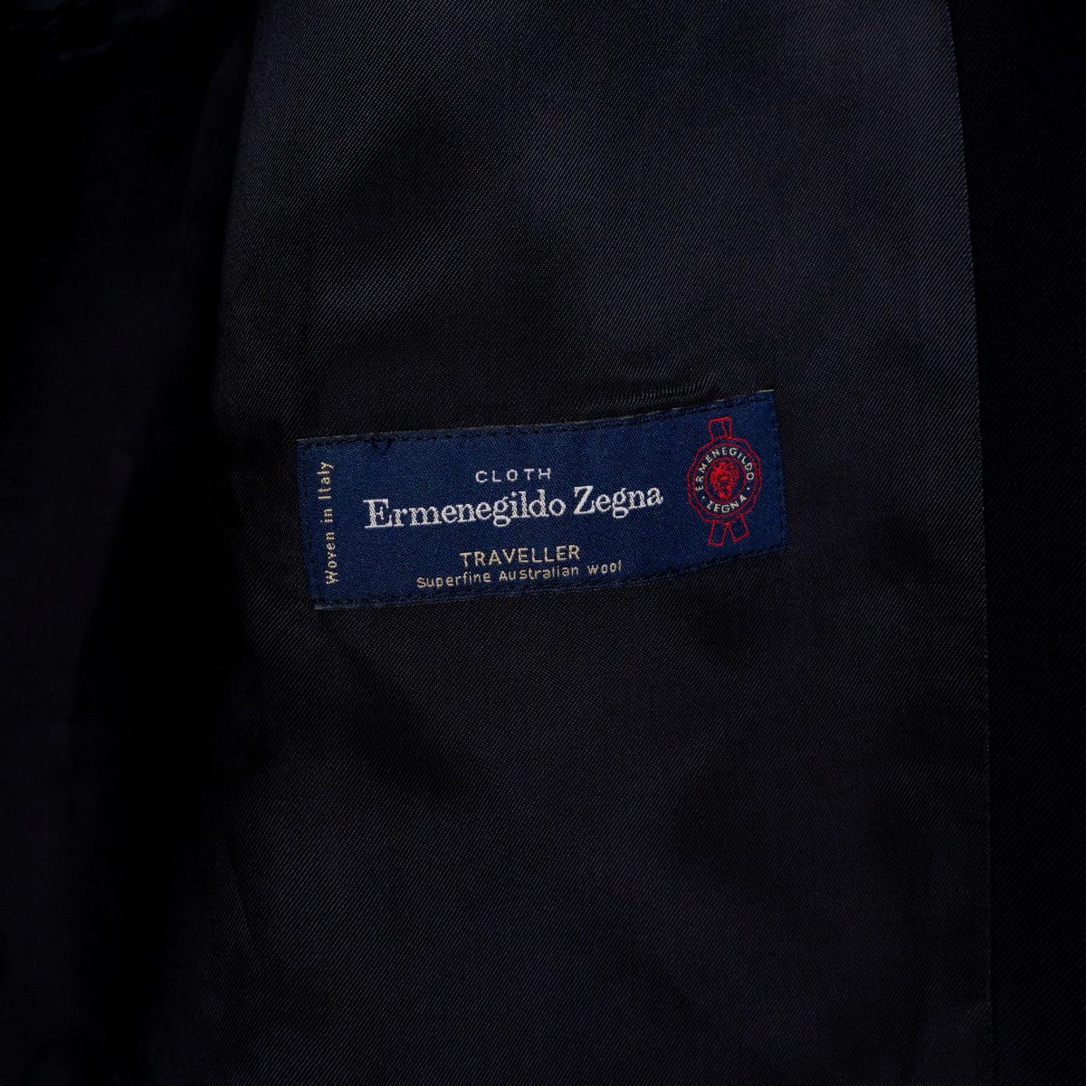 Uli Schott Navy Zegna Traveller Wool Mens Waistcoat Vest — photo 8