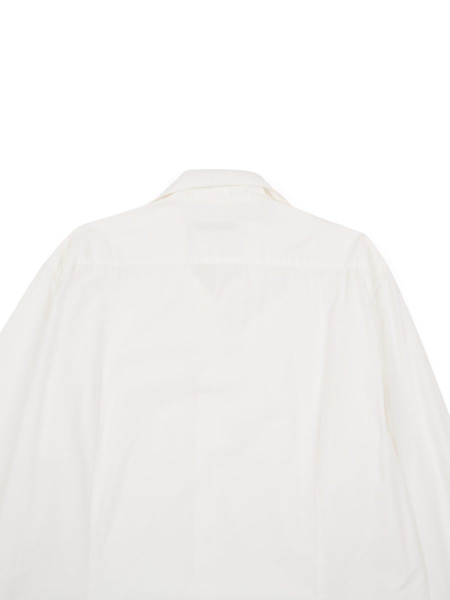 Boglioli White Cotton Cutaway Collar Mens Shirt Top Size L — photo 4